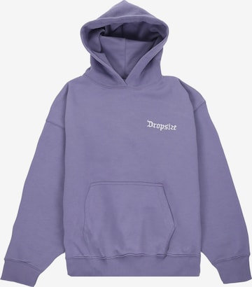 Dropsize - Sudadera en lila: frente