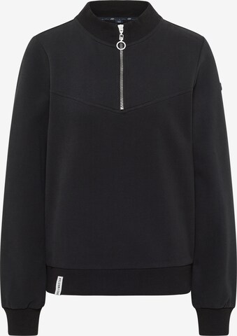 Sweat-shirt 'Bridgeport' DreiMaster Maritim en noir : devant