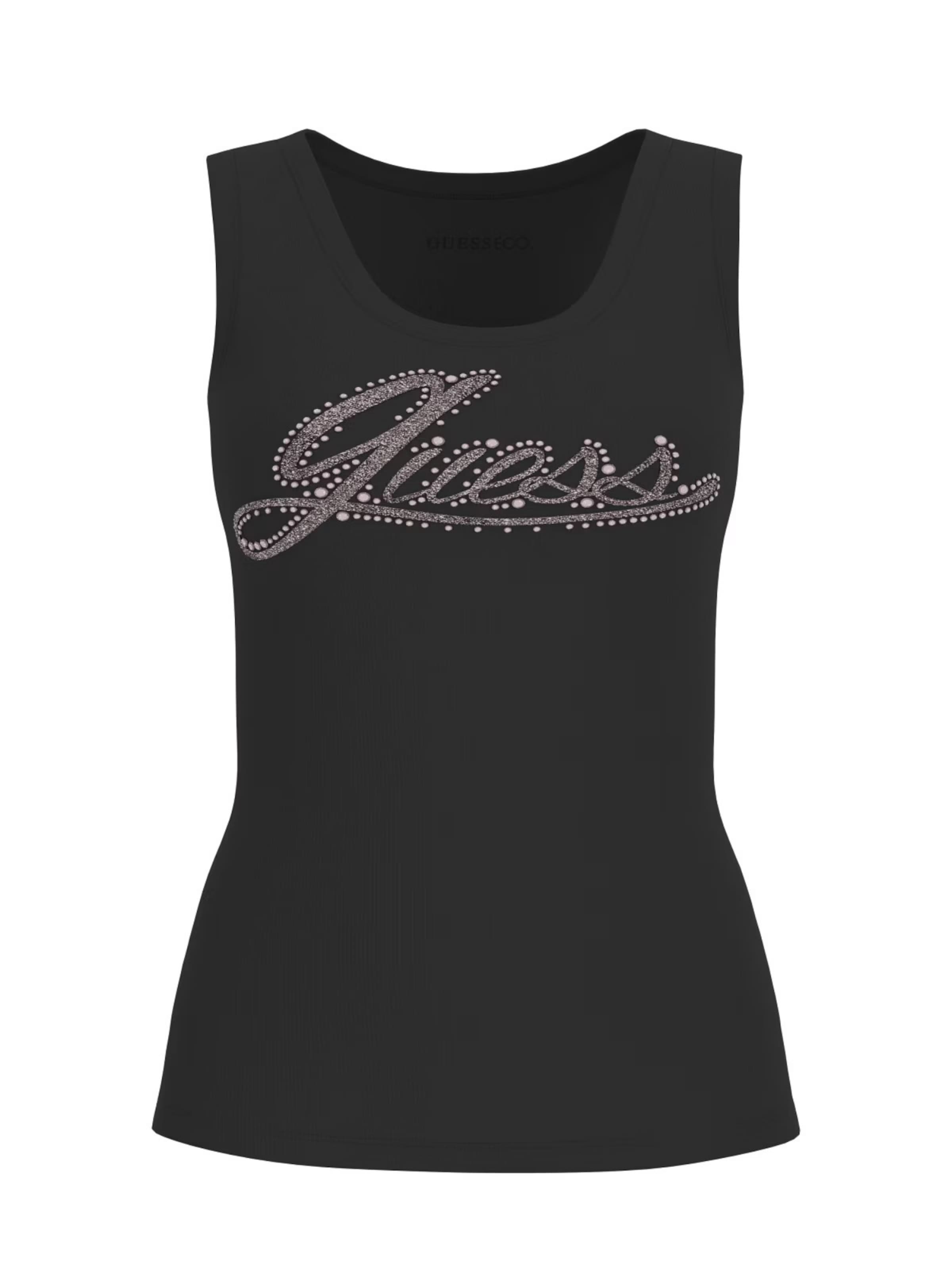 GUESS - Top en negro: frente