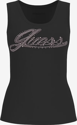 GUESS Top - fekete: elől