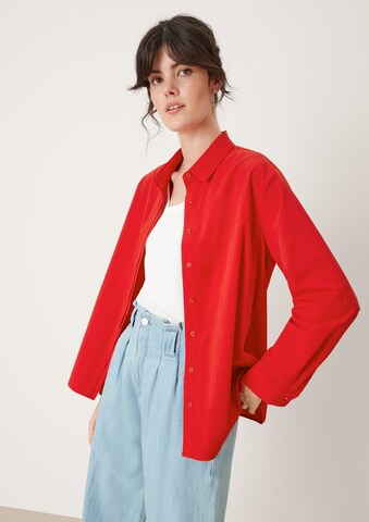 s.Oliver Blouse in Rood: voorkant