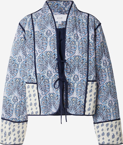 VILA Prijelazna jakna 'VIDELPHINE' u ecru/prljavo bijela / morsko plava / svijetloplava, Pregled proizvoda