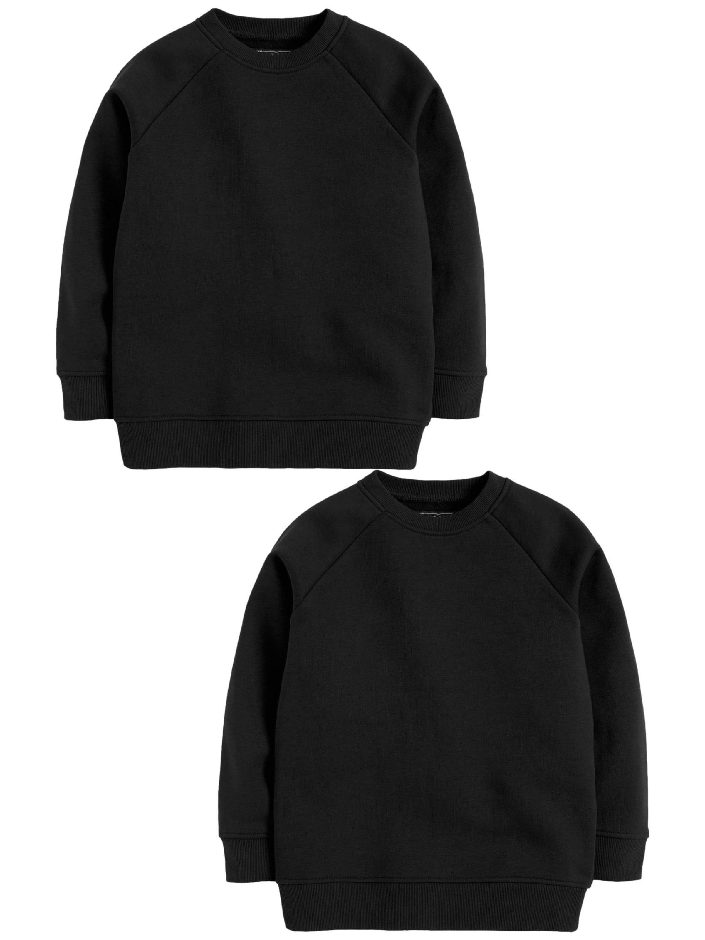 melns Next Sportisks džemperis: no priekšpuses