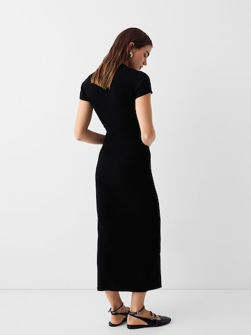 Bershka Kleid in Schwarz