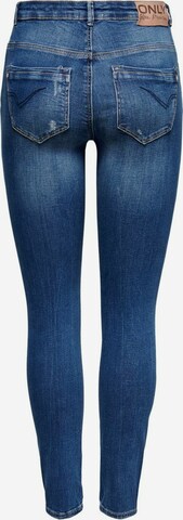 ONLY Skinny Jeans 'ONLFPAOLA' i blå