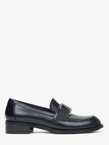 Estro Mokassin '2150-130'‌‌‌‌‌‌‌‌‌ in Schwarz: Vorderseite