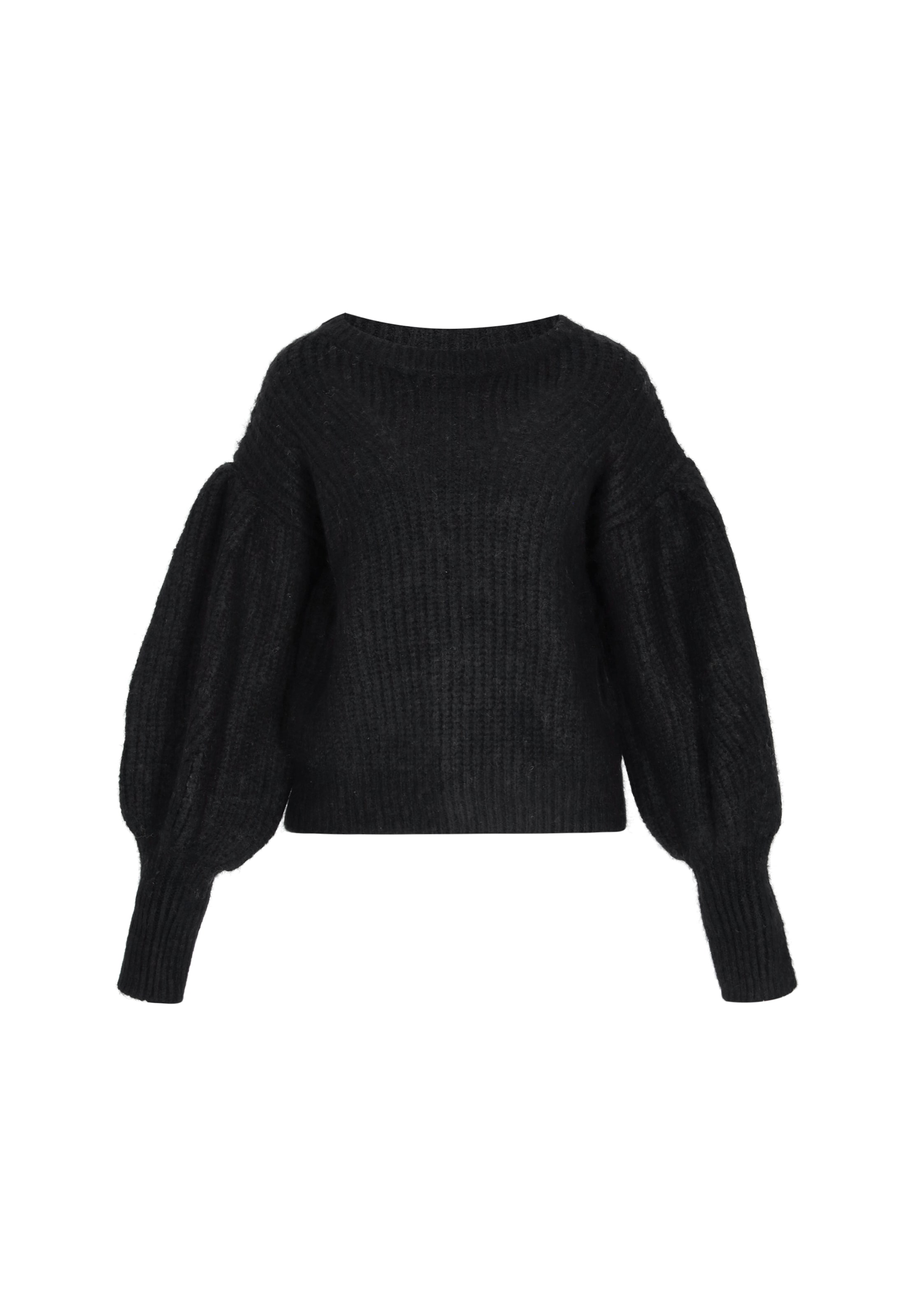 IZIA Maxitröja i svart: framsida