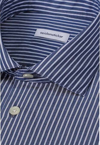 SEIDENSTICKER Regular fit Zakelijk overhemd in Blauw
