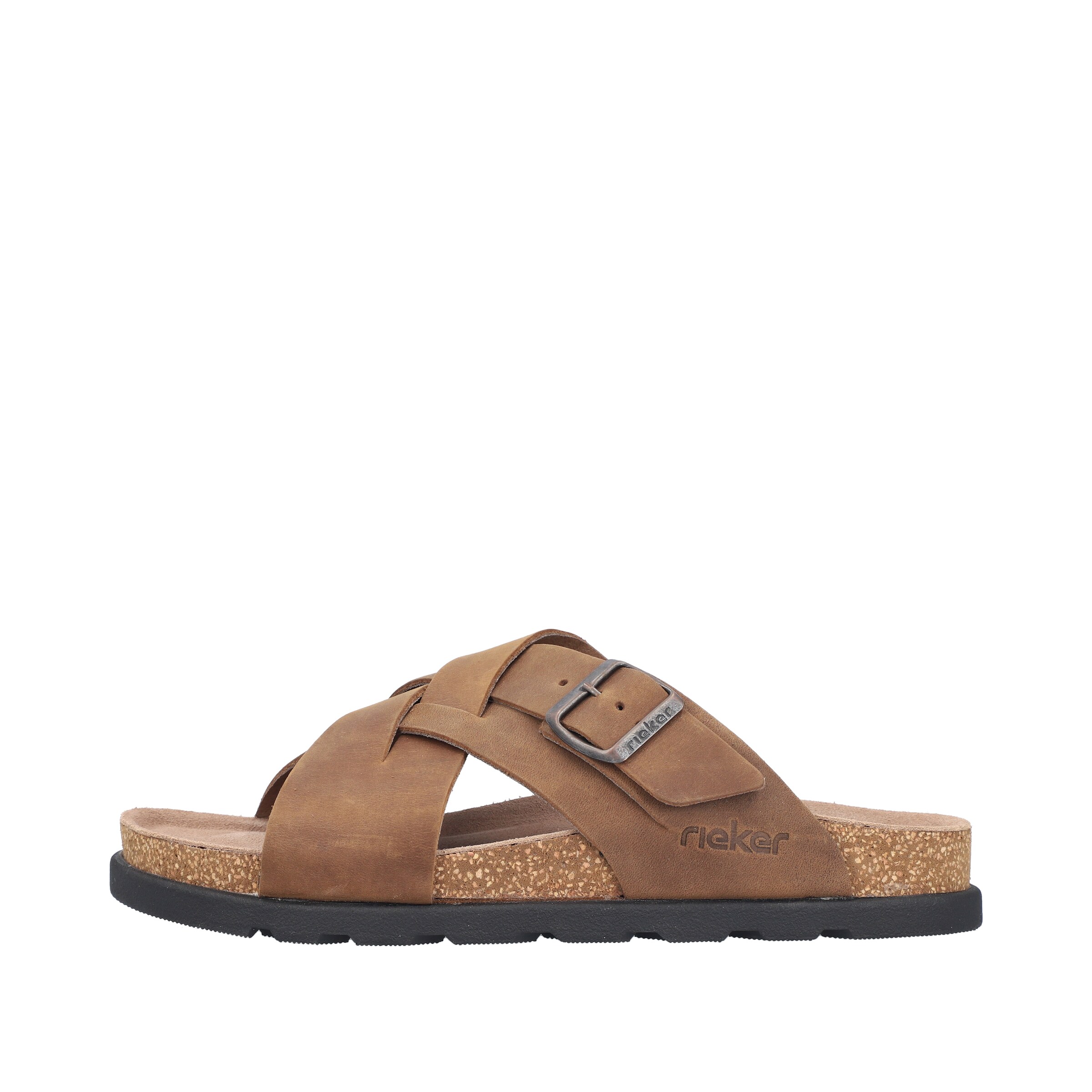 Rieker Mules in Brown: front