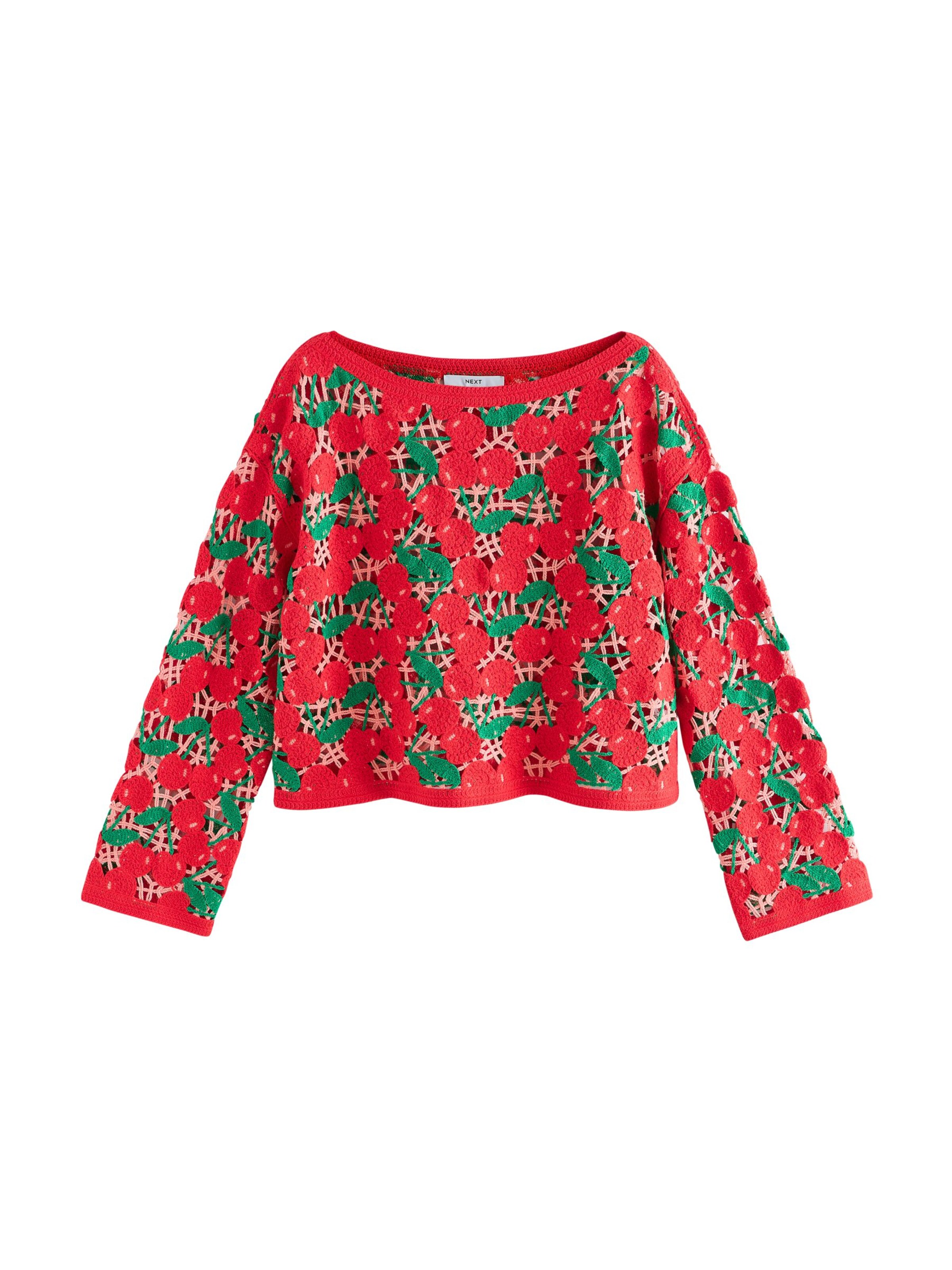 Next Pullover in Rot: Vorderseite