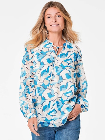 Goldner Blouse in Blue: front