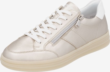 REMONTE Sneakers laag in Goud: voorkant