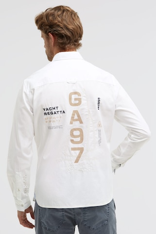 Gaastra Regular fit Button Up Shirt in White