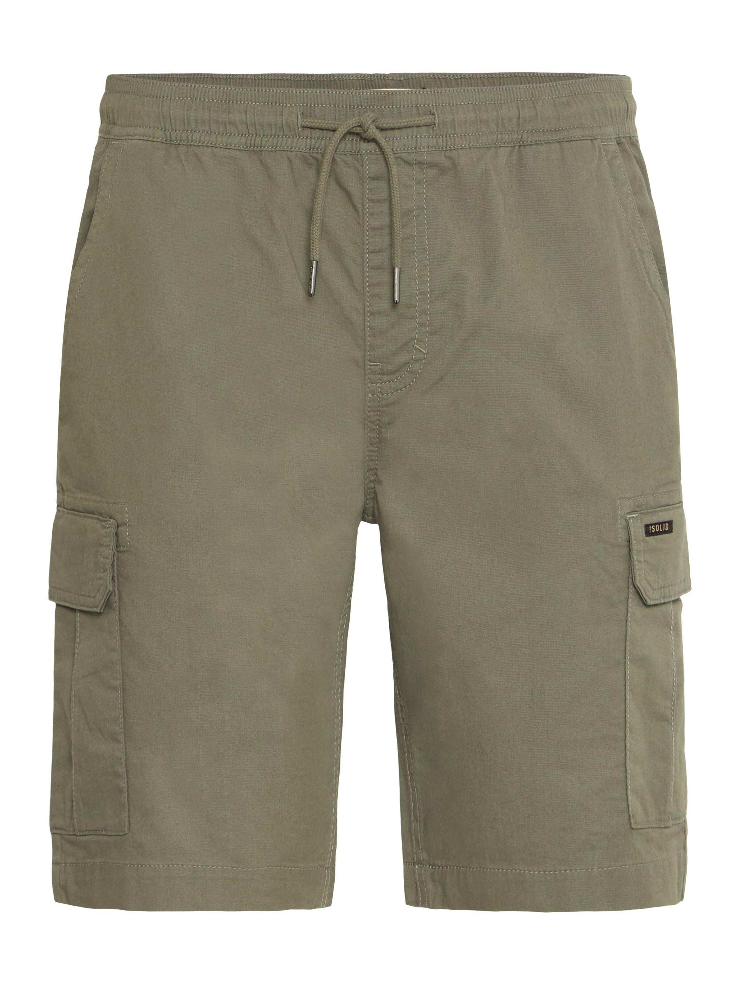 !Solid - Pantalón cargo ' SDKALLES ' en verde: frente