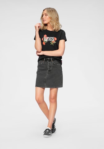 LEVI'S ® Rok 'HR Decon Icnic Bfly Skrt' in Zwart