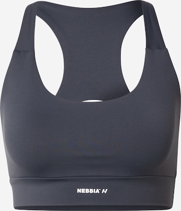 NEBBIA Bustier Sportmelltartók - szürke: elől