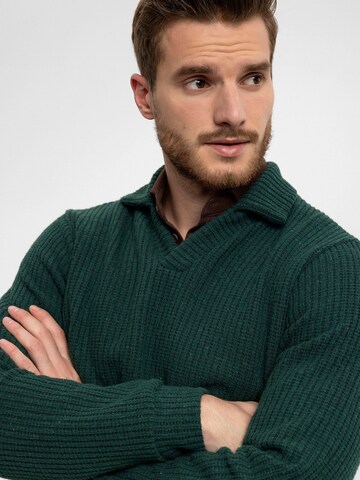 Pull-over Antioch en vert