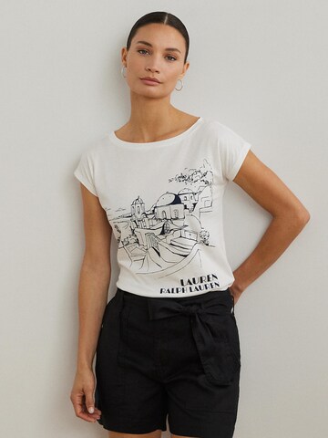 Lauren Ralph Lauren Футболка в Белый: спереди