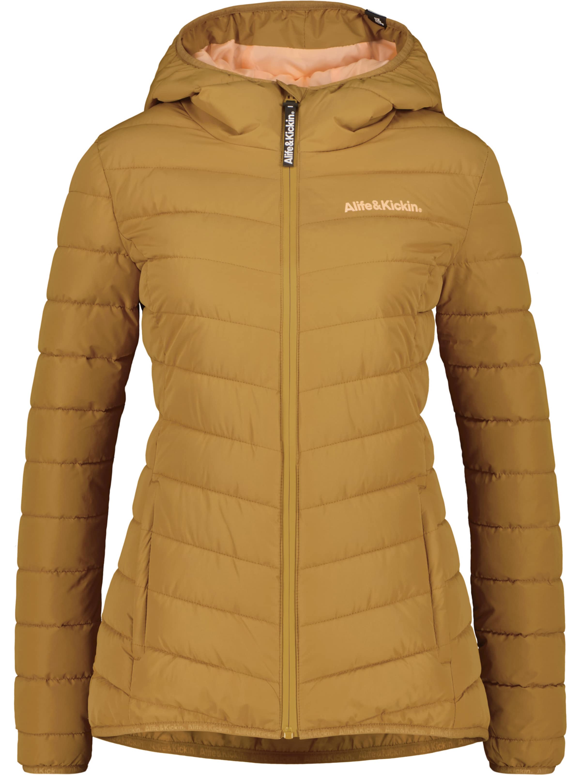 alife & kickin Jacke 'RabeaAK' in Gelb: Vorderseite