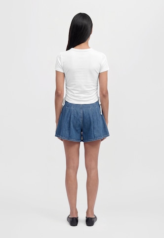 Gap Petite Тениска в бяло: отзад