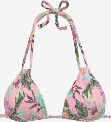 s.Oliver Triangle Bikini top in Pink