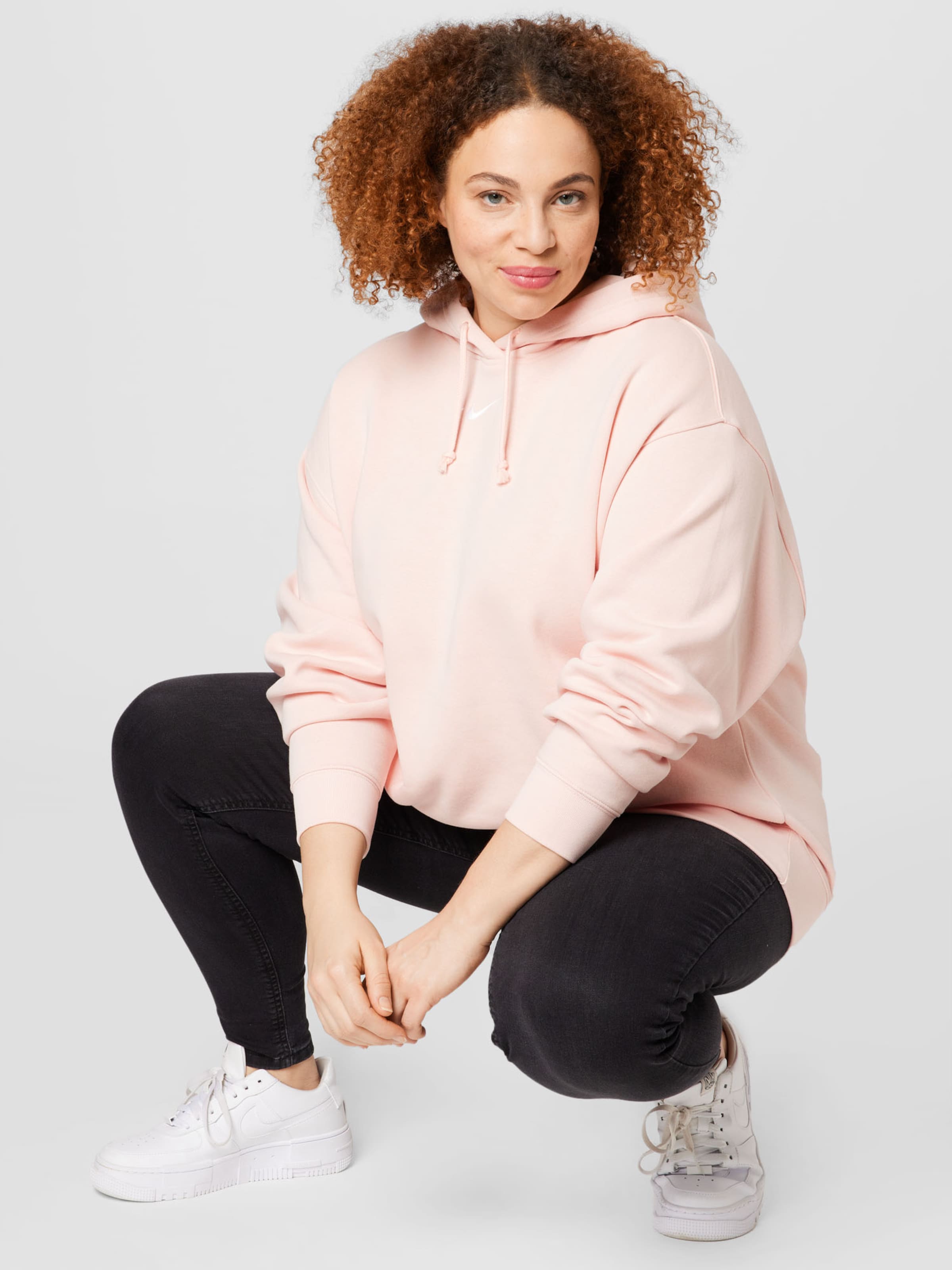 Frauen Sweat Nike Sportswear Sweatshirt in Pfirsich - NX56132 Frauen Sweat Nike Sportswear Sweatshirt in Pfirsich - NX56132