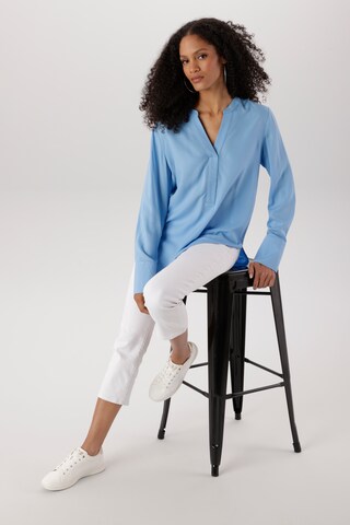 Aniston SELECTED Bluse in Blau