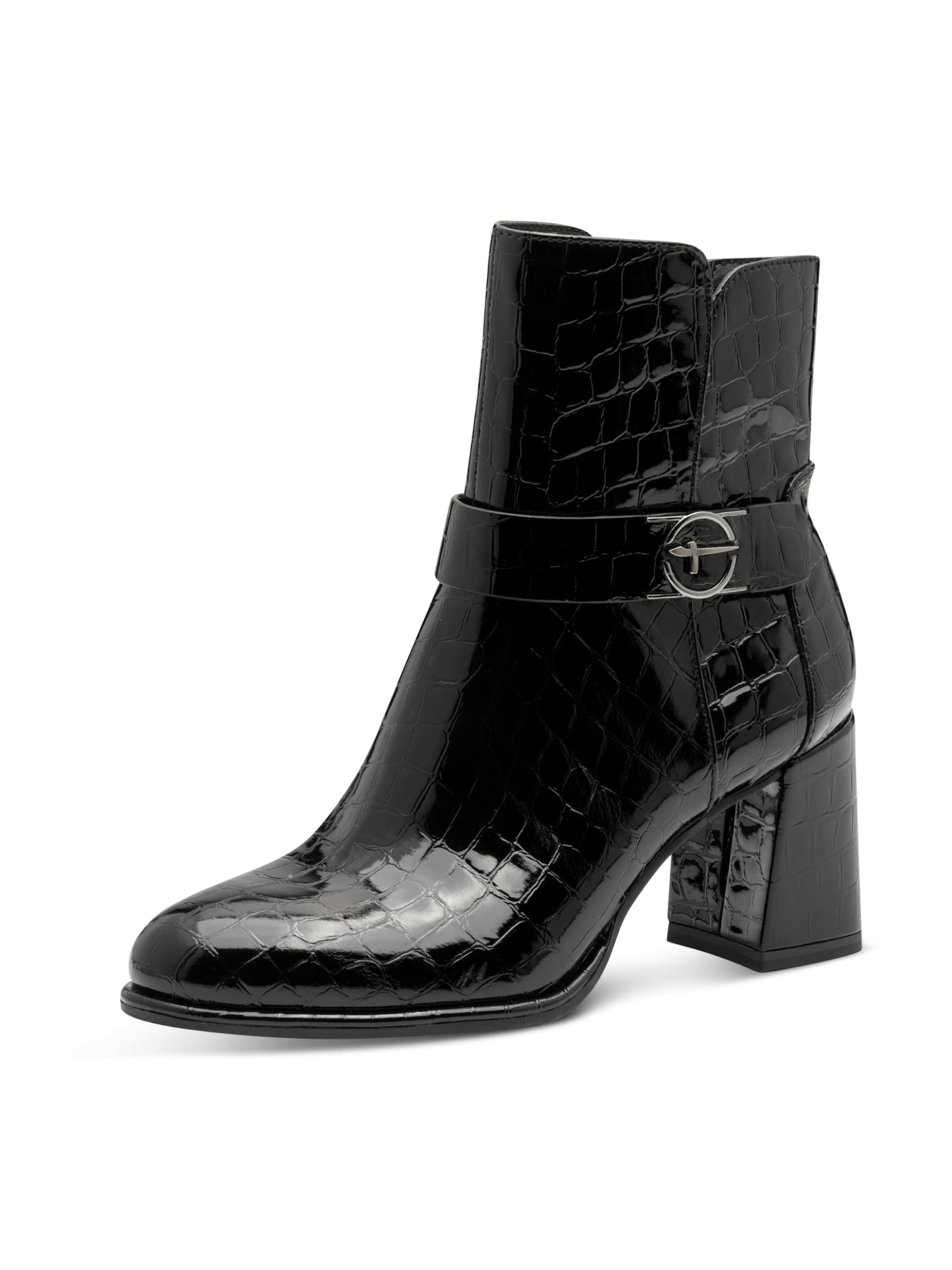 Tamaris Ankle Boots in Black: front