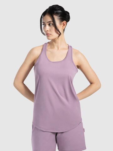 Smilodox Top ' Meggy ' in Purple: front
