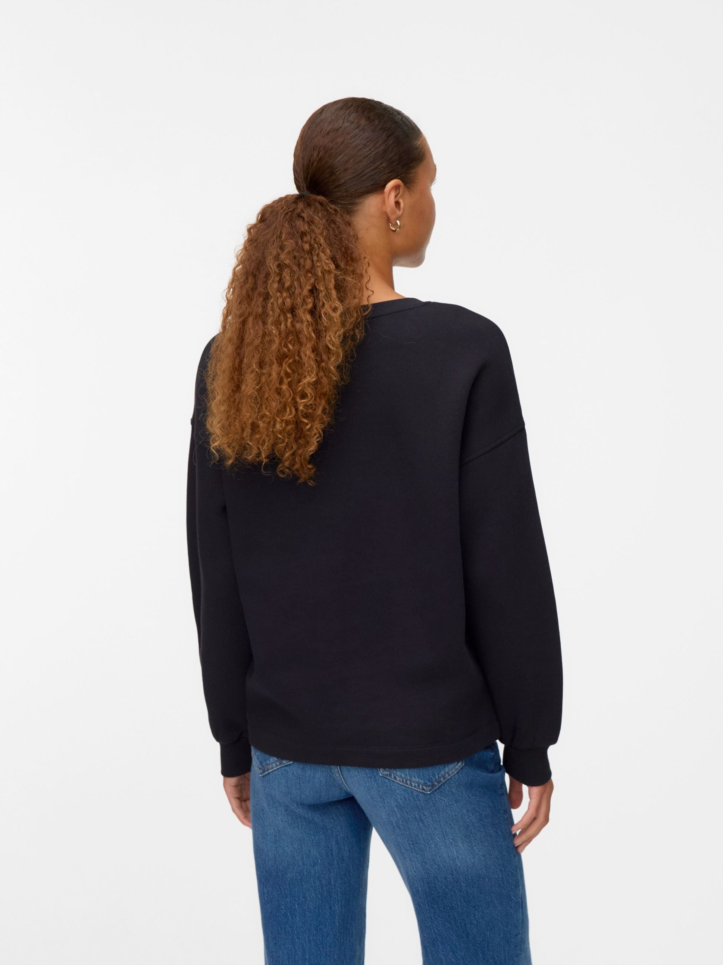 VERO MODA Sweatshirt‌ in Schwarz
