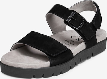 Sandalo di VITAFORM in nero: frontale