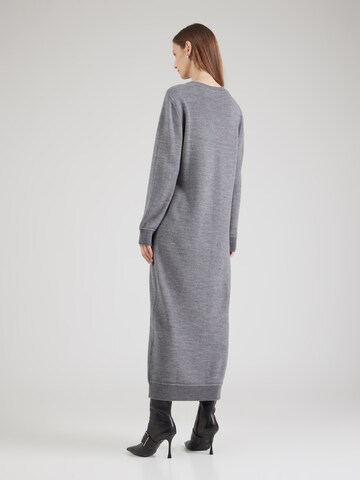 Robes en maille UNITED COLORS OF BENETTON en gris
