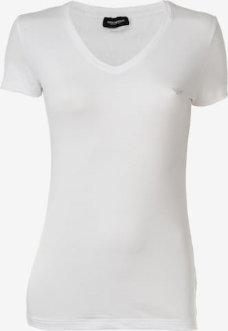 T-shirt Emporio Armani en blanc : devant