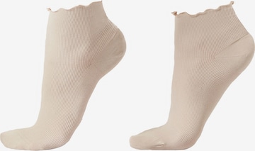 CALZEDONIA Socks in Beige: front