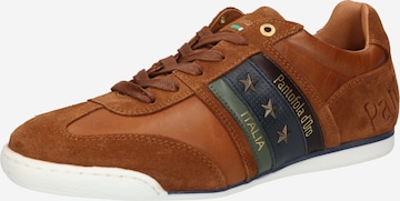 PANTOFOLA D'ORO Låg sneaker 'Imola' i brun: framsida