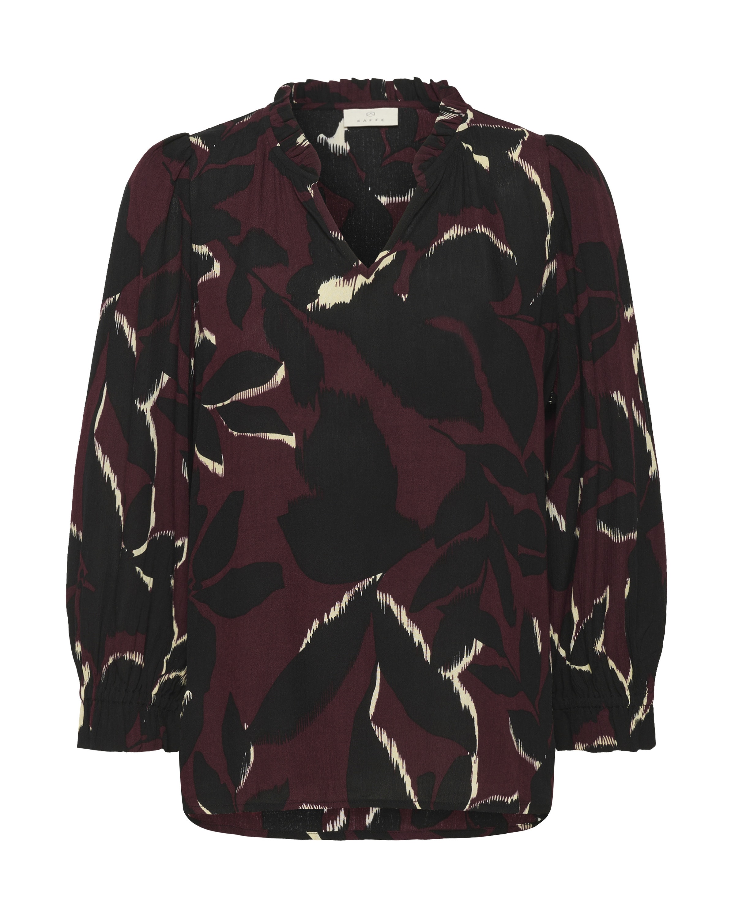 Kaffe Bluse 'Linda' in Mischfarben: Vorderseite