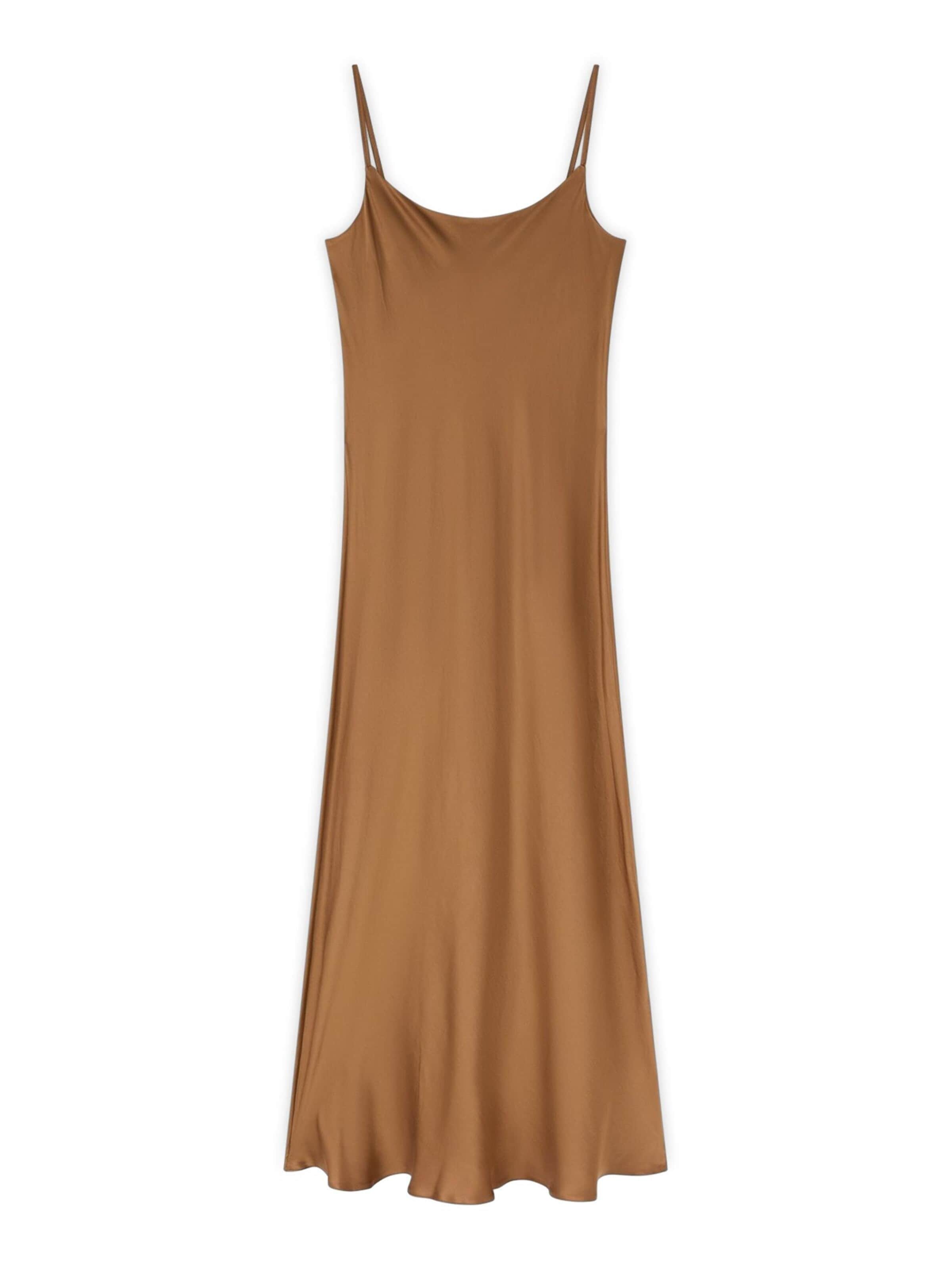 MOTIVI Jurk in Beige: voorkant