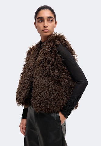 RINO & PELLE Vest 'Sensy' in Brown