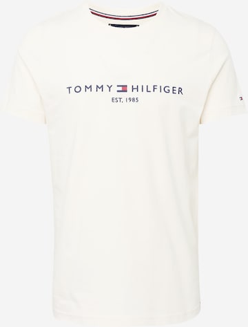 TOMMY HILFIGER Tričko – béžová: přední strana