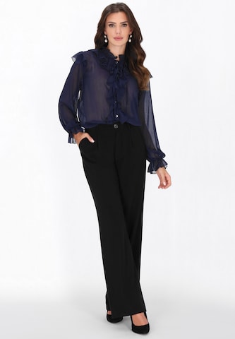 faina - Blusa en azul