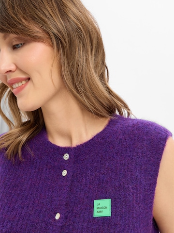 AMERICAN VINTAGE Weste 'East' in Lila