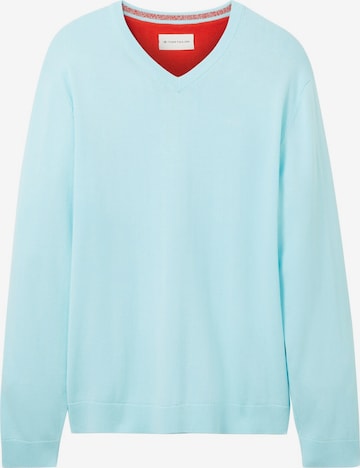 TOM TAILOR Sweater in Blue: front