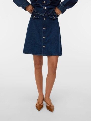 Jupe 'VMOlka' VERO MODA en bleu : devant
