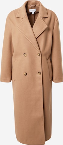 Warehouse Between-Seasons Coat in Beige: front