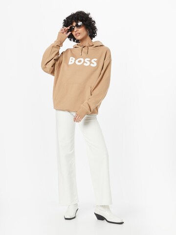 BOSS Collegepaita 'Econy' värissä beige