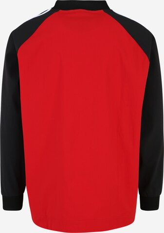ADIDAS ORIGINALSPrijelazna jakna 'Sst ' - crvena boja