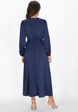 faina Kleid in Blau