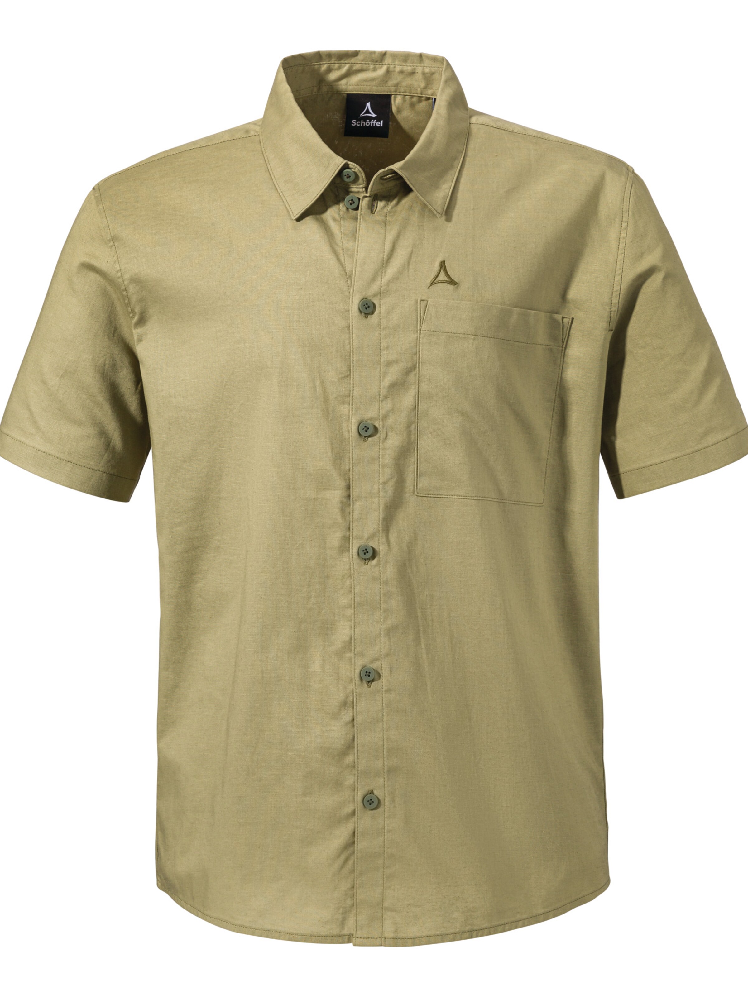 Chemise fonctionnelle ' Urban Shirt Style Kalmen MNS ' Schöffel en vert : devant