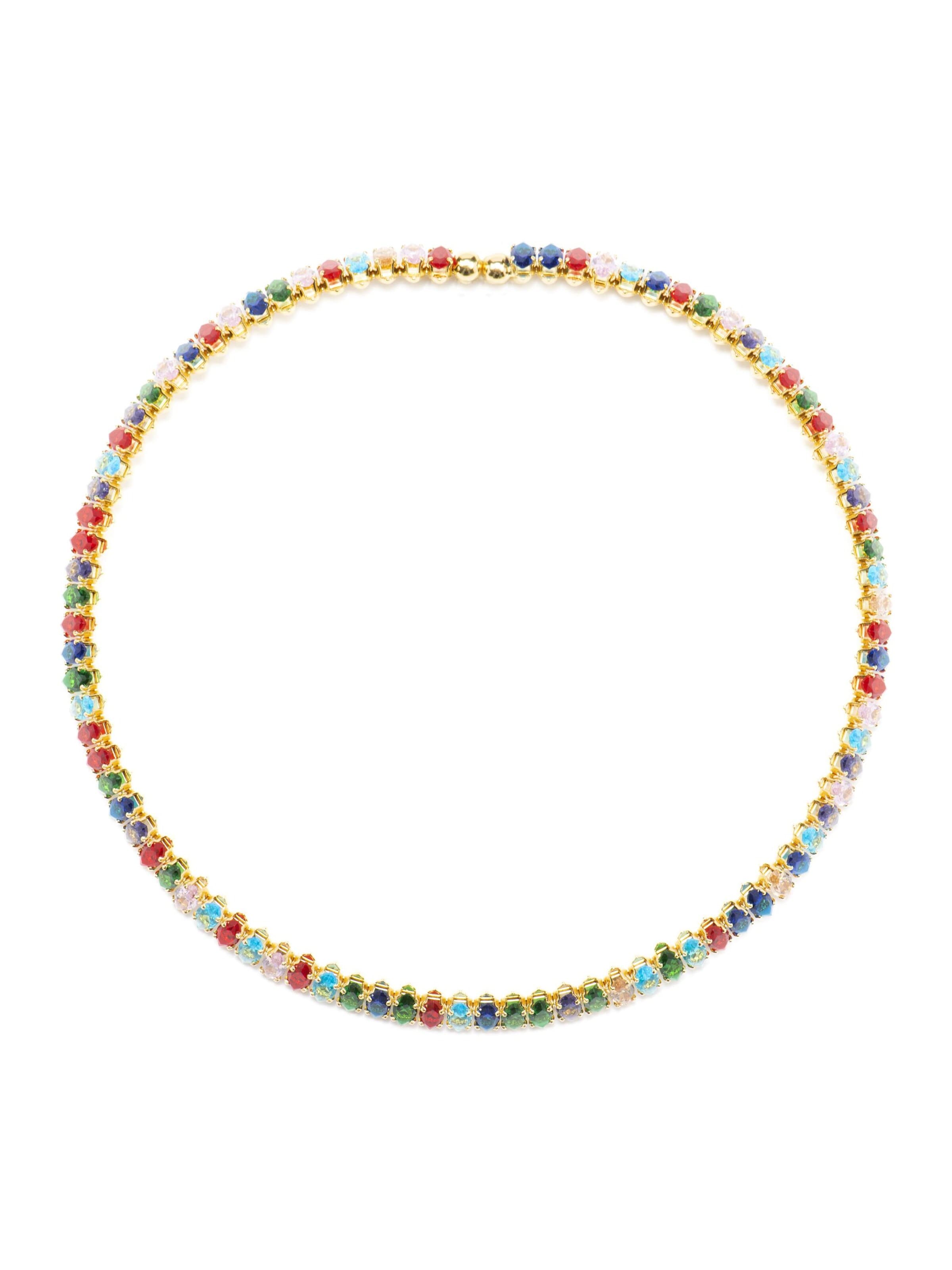 Luxenter Ketting 'Nex' in Gemengde kleuren: voorkant