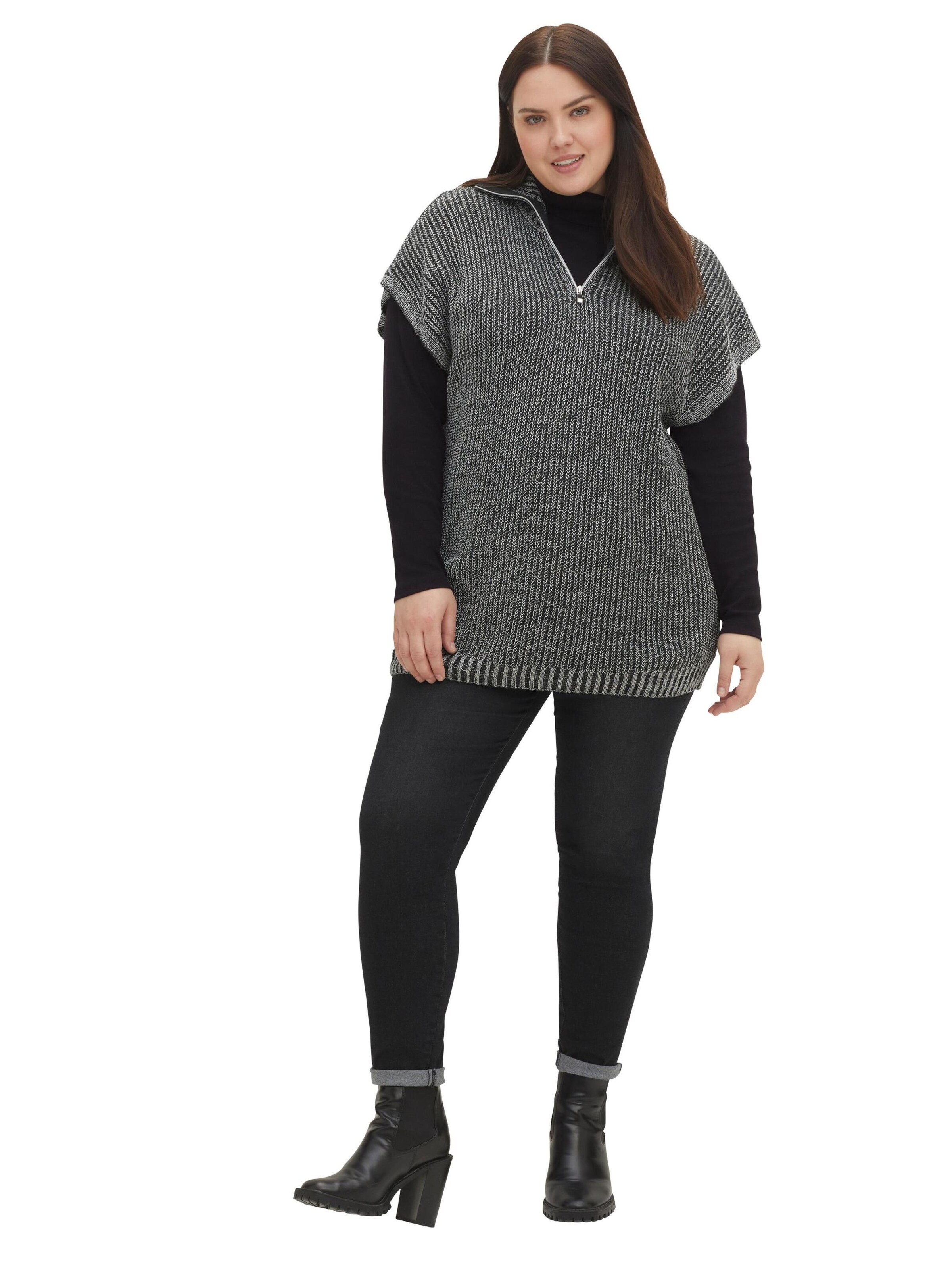 SHEEGO Shirt in Zwart